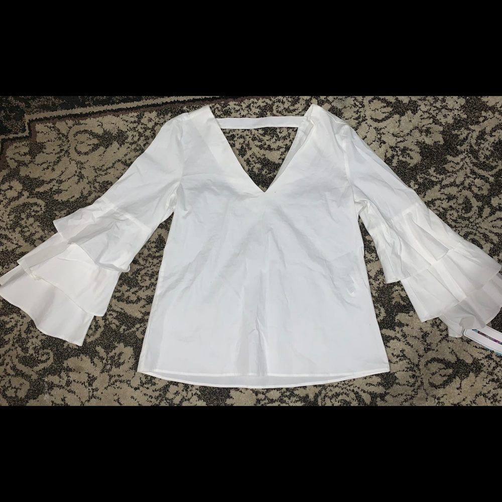 White Long Sleeve Blouse
